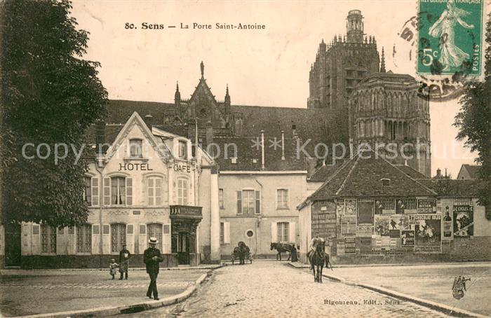 Sens 89 La Porte Saint Antoine