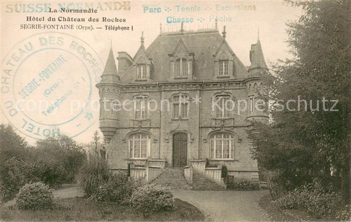 Segrie-Fontaine Hôtel du Chateau des Roches