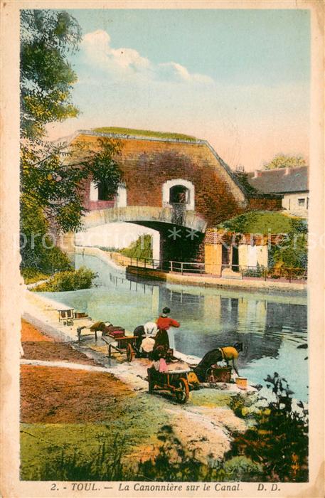 Toul 54 La Canonnière sur le Canal