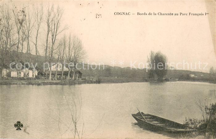 Cognac Charente Bords de la Charente au Parc Francois I