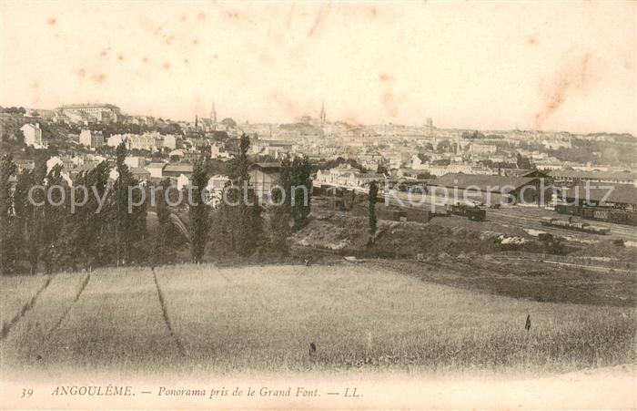 Angouleme Panorama pris du Grand Font