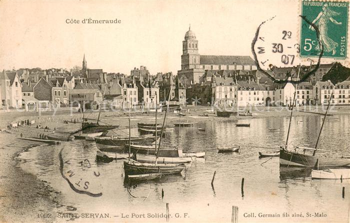 Saint-Servan Ille-et-Vilaine Le Port Solidor