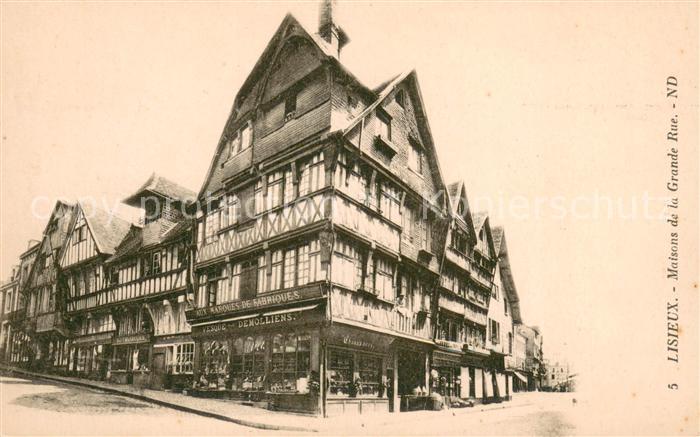 Lisieux Maisons de la Grande Rue