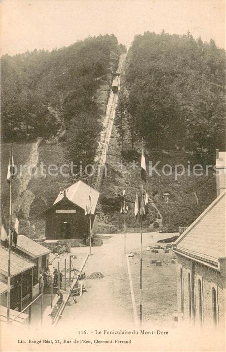 Le Mont-Dore Puy de Dome Funiculaire Bergbahn