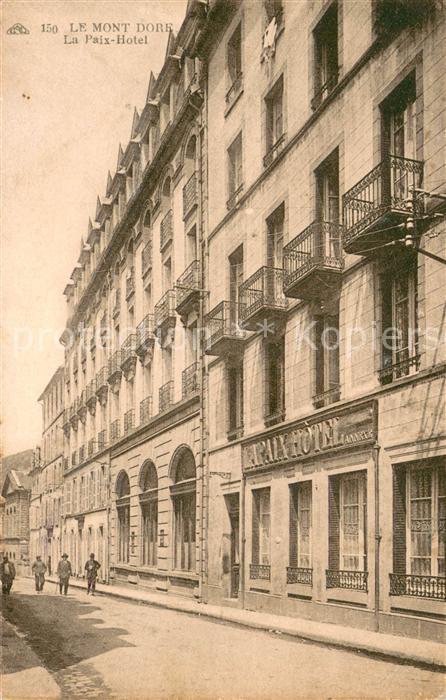 Le Mont-Dore Puy de Dome La Paix H?tel