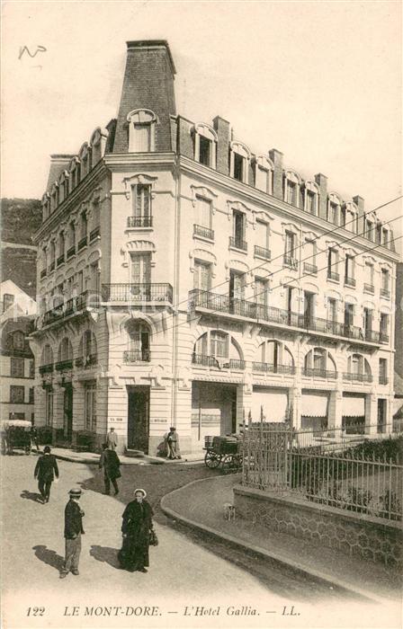 Le Mont-Dore Puy de Dome Hôtel Gallia