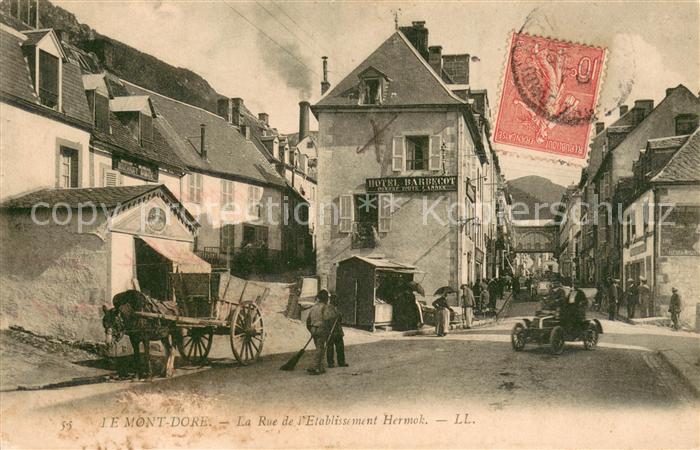 Le Mont-Dore Puy de Dome Rue de l'Etablissement Hermok