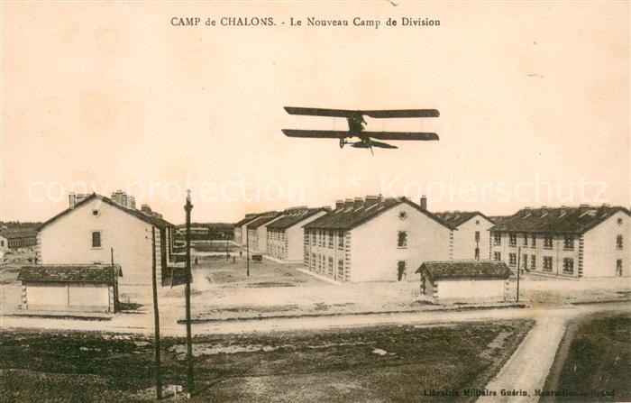 Camp de Chalons Nouveau Camp de Division Avion