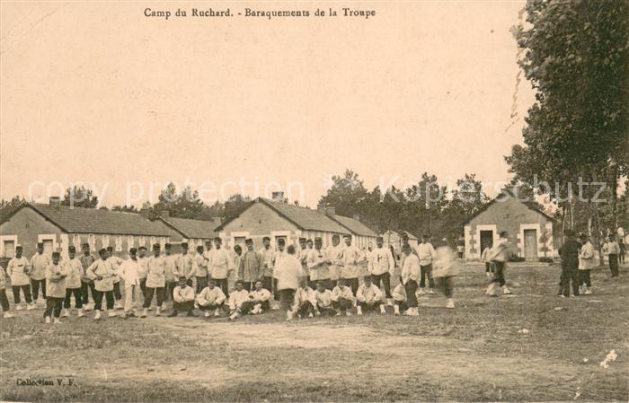 Camp du Ruchard Baraquements de la troupe