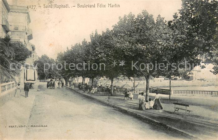 Saint-Raphael Var Boulevard Félix Martinn