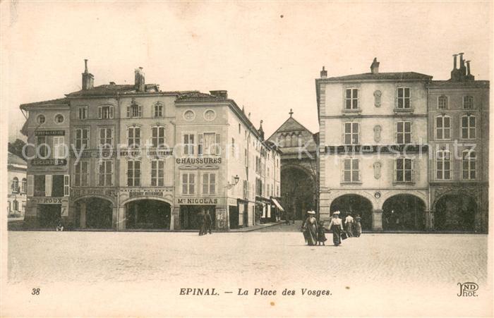 Epinal Vosges La Place des Vosges