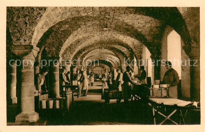 Roquefort-sur-Soulzon Société des Caves Cave Carrière Récepti