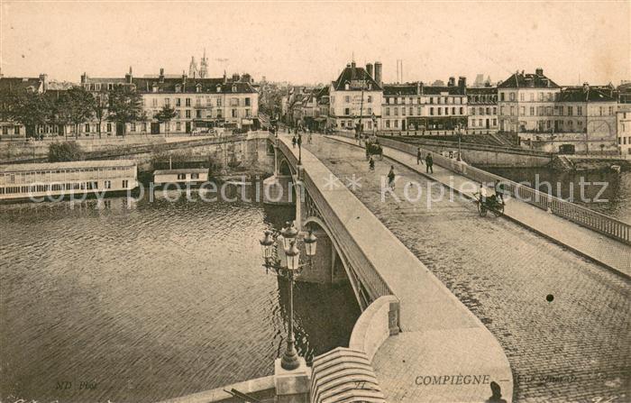 Compiegne Oise Le Pont Neuf