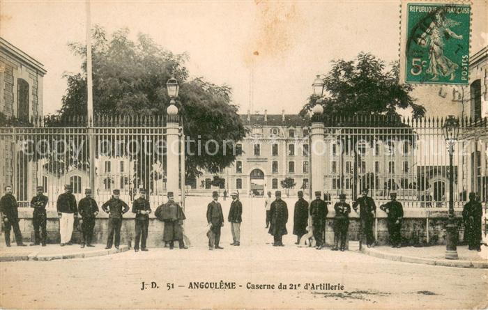 Angouleme Caserne du 21e d Artillerie