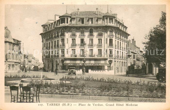 Tarbes Place de Verdun Grand H?tel Moderne