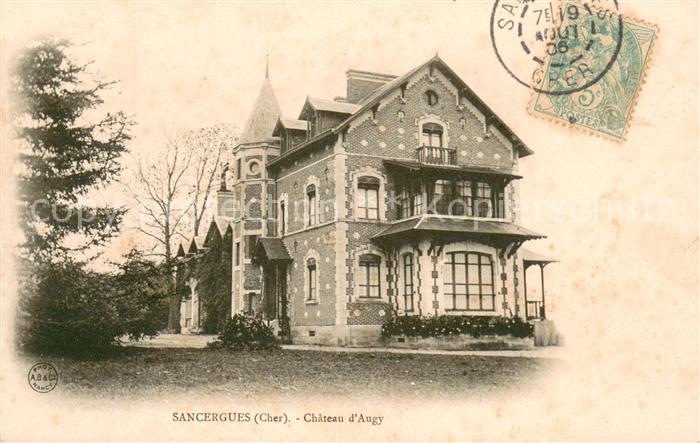 Sancergues Chateau d Augy Schloss
