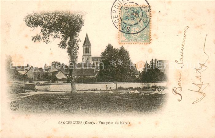 Sancergues Vue prise du Marais