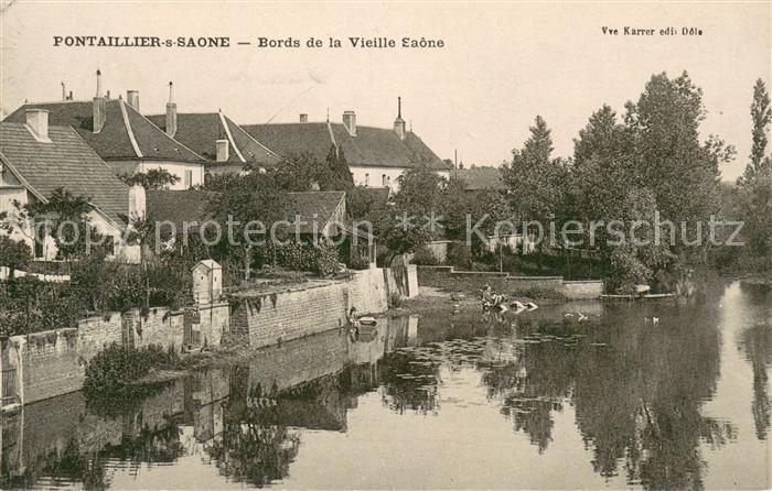 Pontailler-sur-Saone Bords de la vieille Saône