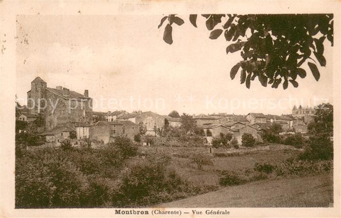 Montbron Vue aérienne