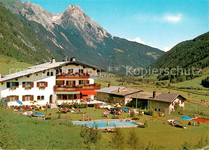 Pettneu Arlberg Hotel Pension Gridlon Swimming Pool Stanzer Tal Alpen