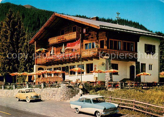 Mittersill Oberpinzgau Rasthaus Pension Tauernblick Pass Thurn Strasse gegen Res