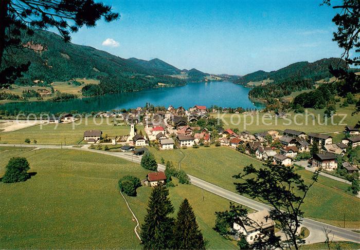 Fuschl See Salzkammergut Panorama Blick zum Fuschlsee