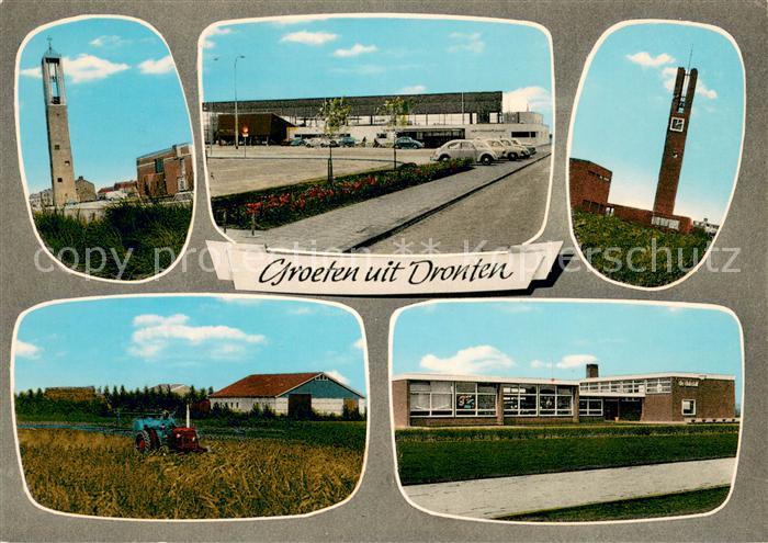 Dronten Kirchen Sporthalle Schule Landwirtschaf