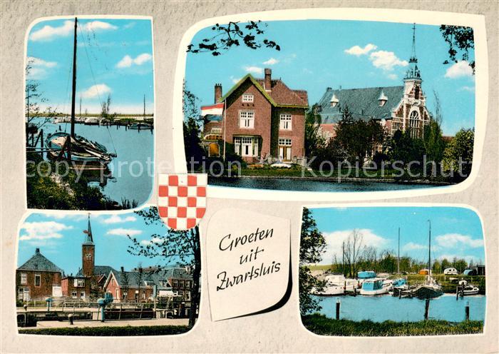 Zwartsluis Seglerhafen Ortsmotive