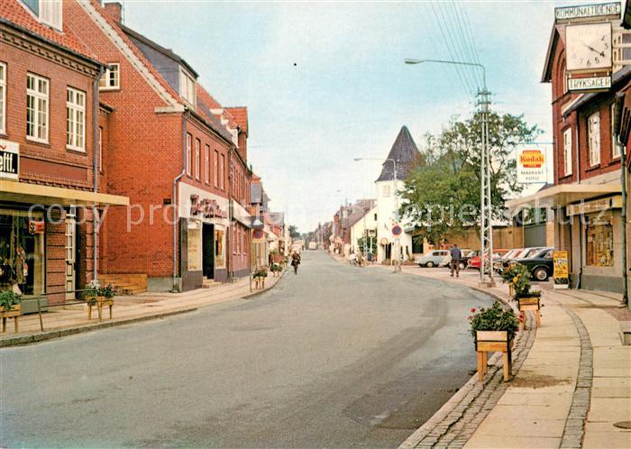 Glamsbjerg Sondergade Norregade Strassenpartie