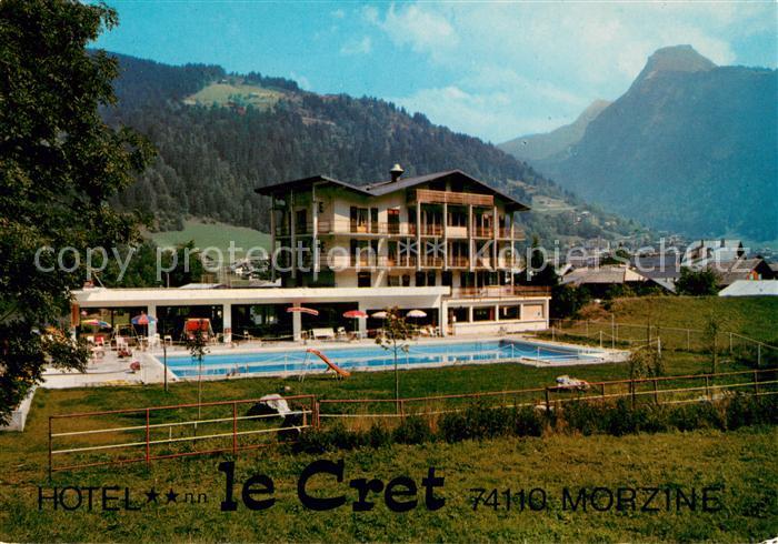 Morzine Hotel Restaurant Le Cret Piscine Alpes Francaises