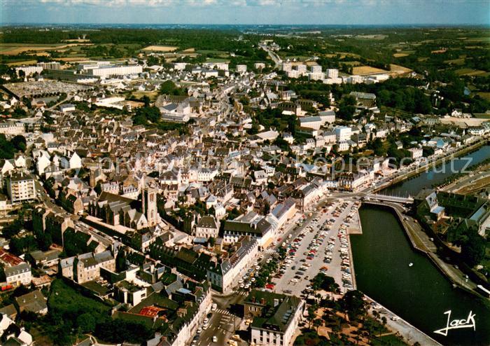 Lannion Vue aérienne Collection Couleurs de Bretagne