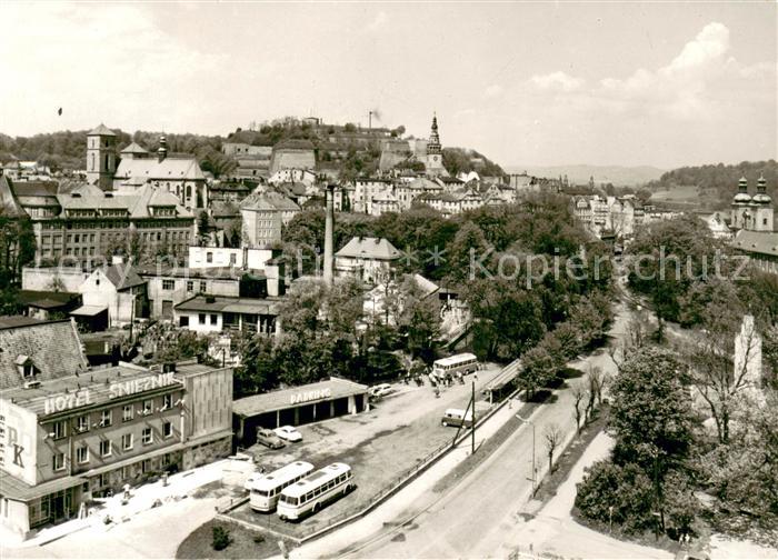 Klodzko Widok ogolny Stadtpanorama