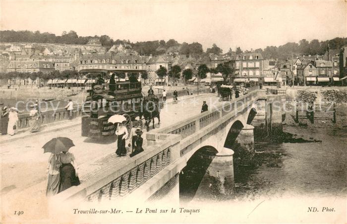 Trouville-sur-Mer Pont sur la Touques