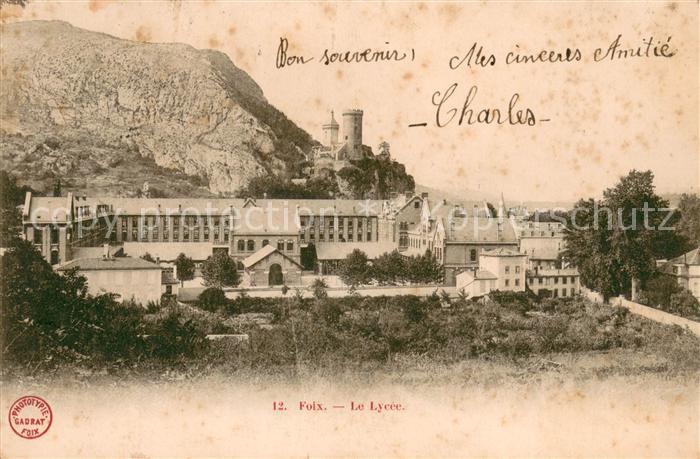 Foix Le Lycée
