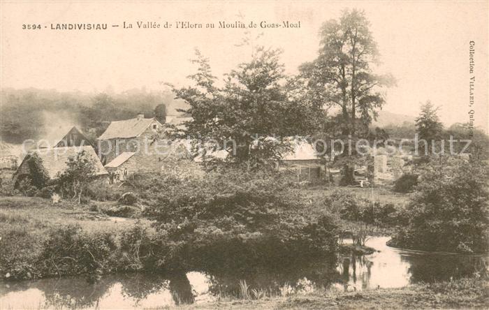 Landivisiau Vallee de l'Elorn au Moulin de Goas Moal