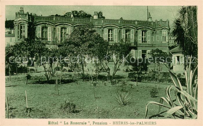 Hyeres les Palmiers Hôtel La Roseraie Pension Jardin