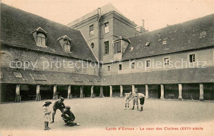 Evreux Lycée Cour des Cloîtres XVIIe siècle