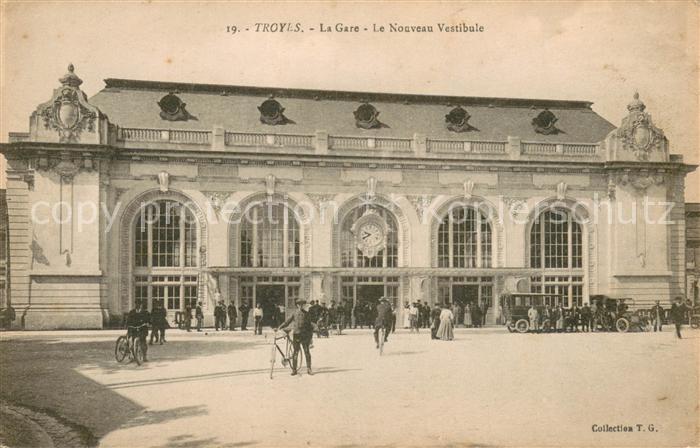 Troyes Aube La gare nouveau vestibule