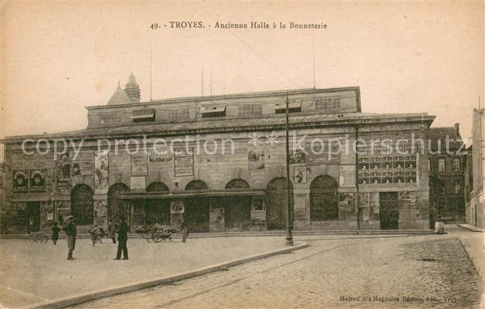 Troyes Aube Ancienne halle a la Bonneterie