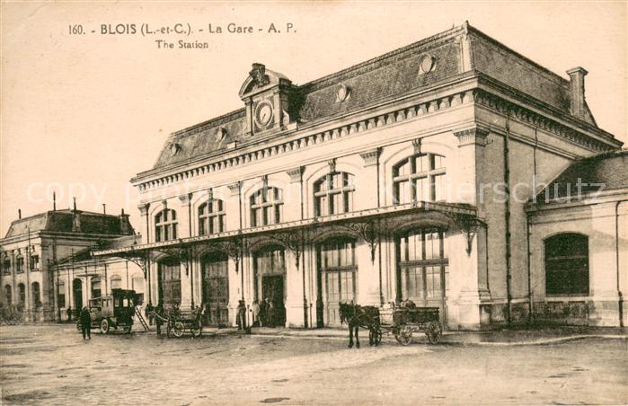 Blois 41 La gare Bahnhof
