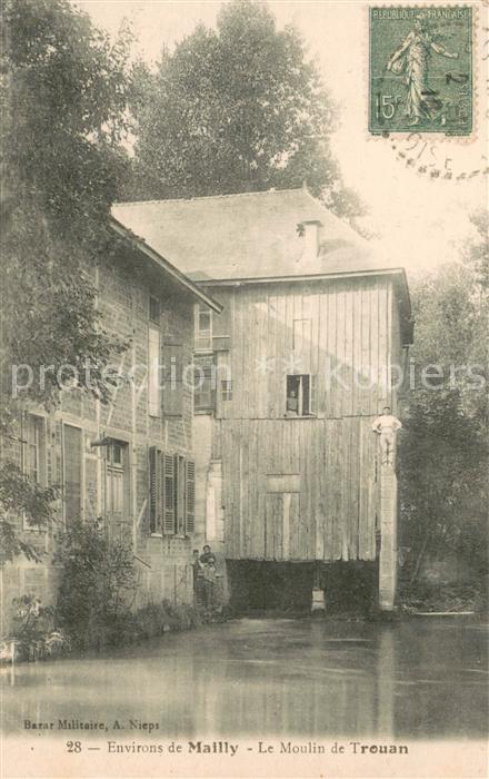 Mailly-le-Camp Moulin de Trouan
