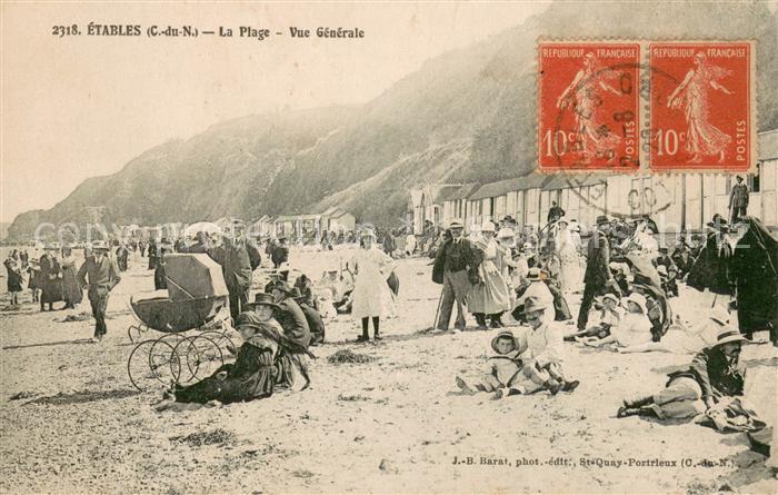 Etables-sur-Mer Cotes-d Armor La plage