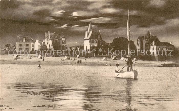 Larmor-Plage La plage au clair de lune