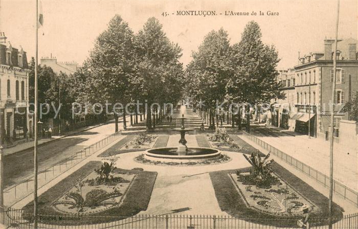 Montlucon Avenue de la Gare