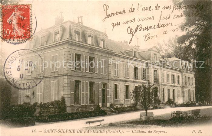 Saint-Sulpice-de-Favieres Chateau de Segrez