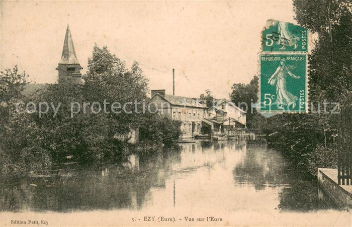 Ezy-sur-Eure Vue sur l'Eure