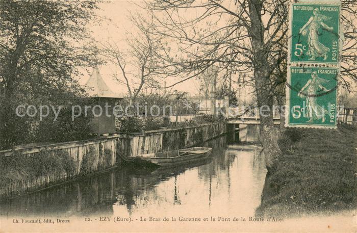 Ezy-sur-Eure Bras de la Garenne et Pont de la Route d Anet