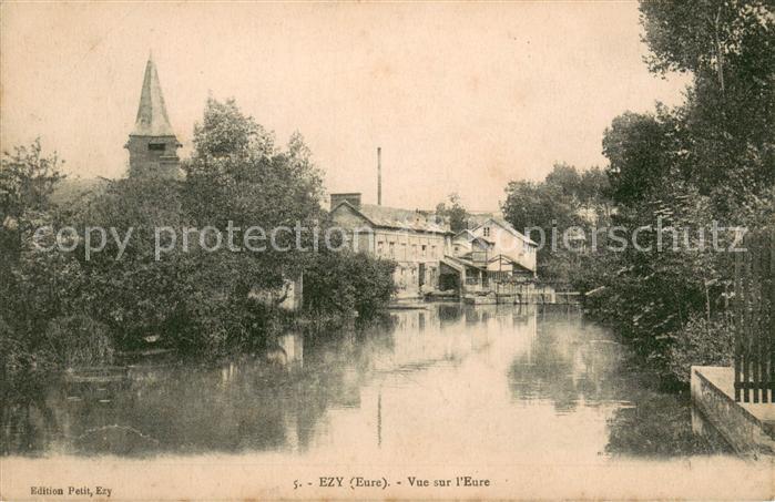 Ezy-sur-Eure Vue sur l'Eure