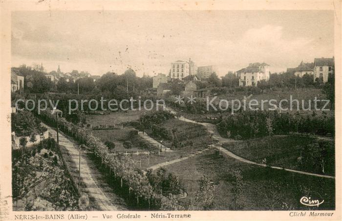 Neris-les-Bains Vue Generale Néris Terrasses