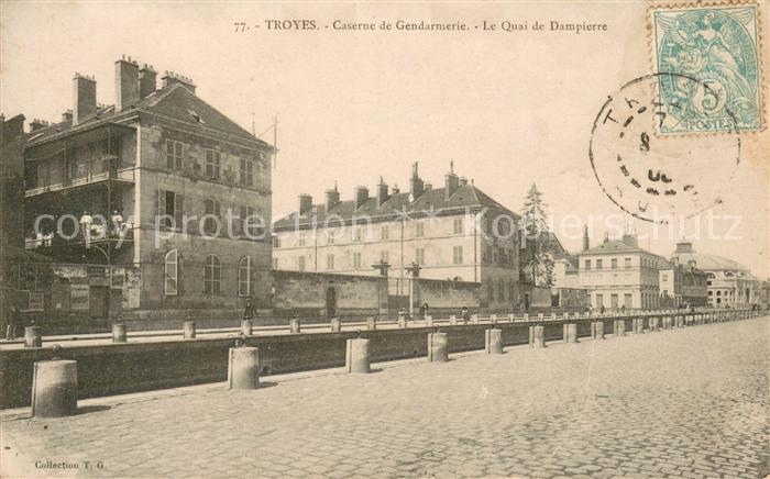 Troyes Aube Caserne de Gendarmerie Quai de Dampierre